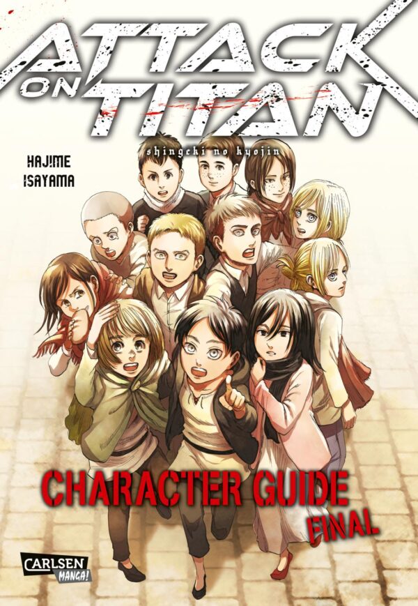 Attack on titan character guide online kaufen